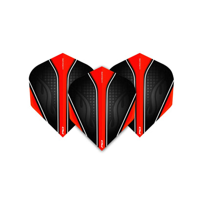 RED DRAGON - Flame Tint Hardcore Radical Flights - Red
