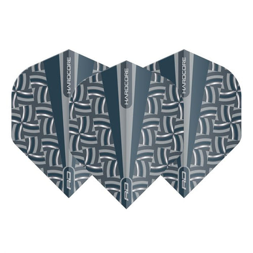 RED DRAGON Hardcore Radical Grey Rope Flights