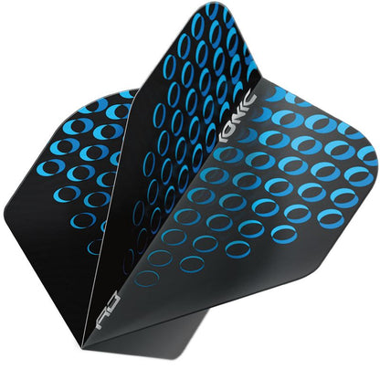 RED DRAGON - Hardcore Iconic Blue Circles Dart Flights