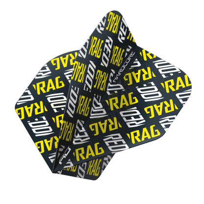 RED DRAGON - Hardcore XT RD Logo Flights - Yellow