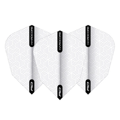RED DRAGON - Hardcore V Standard Flights - White