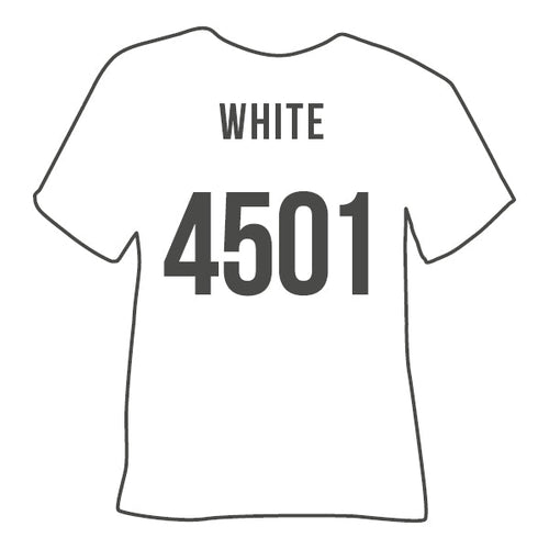 4501 S White POLI-FLEX® BLOCKOUT SOFT HTV