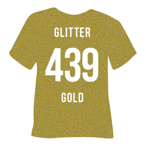 439 Gold POLI-FLEX® IMAGE GLITTER HTV