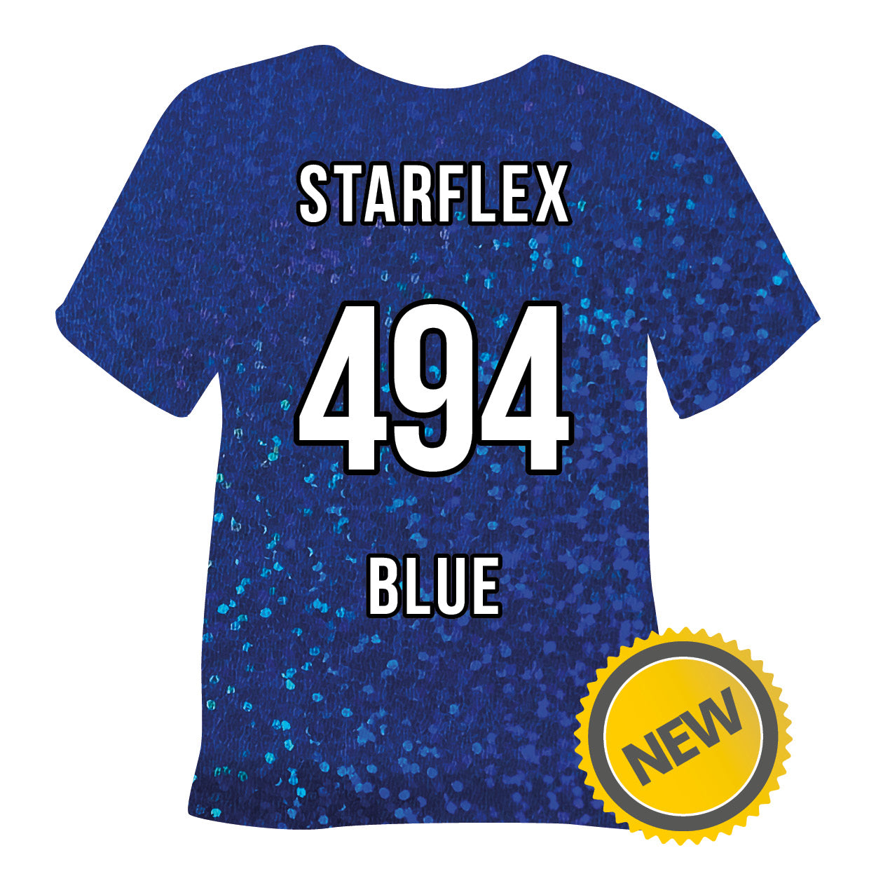 494 Blue POLI-FLEX® IMAGE STARFLEX HTV