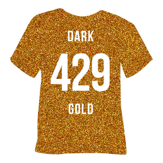 429 Dark Gold POLI-FLEX® PEARL GLITTER HTV