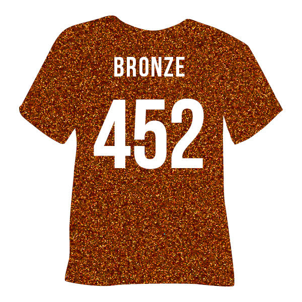 452 Bronze POLI-FLEX® PEARL GLITTER HTV