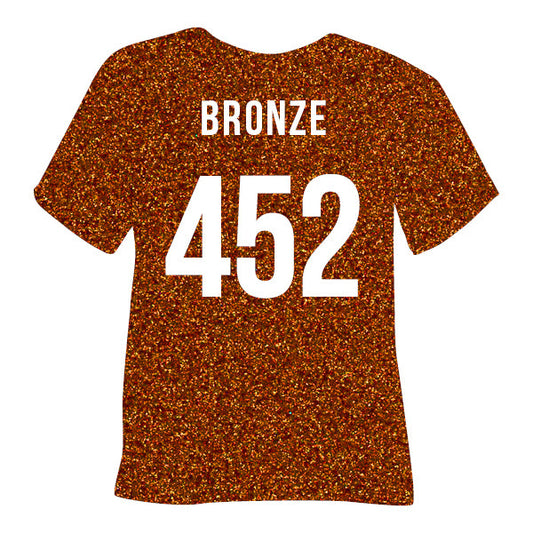 452 Bronze POLI-FLEX® PEARL GLITTER HTV