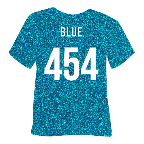 454 Blue POLI-FLEX® PEARL GLITTER HTV