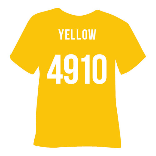 4910 Yellow ThermoFlex Plus HTV (Poli-Flex Turbo)