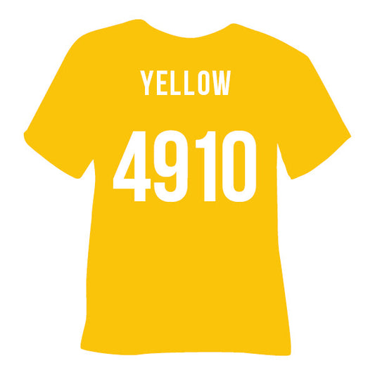 4910 Yellow ThermoFlex Plus HTV (Poli-Flex Turbo)