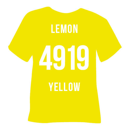 4919 Lemon Yellow ThermoFlex Plus HTV (Poli-Flex Turbo)