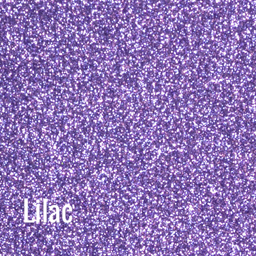 12" Lilac - Siser Glitter Heat Transfer Vinyl (HTV)