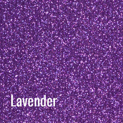 20" Lavender Siser Glitter Heat Transfer Vinyl (HTV)