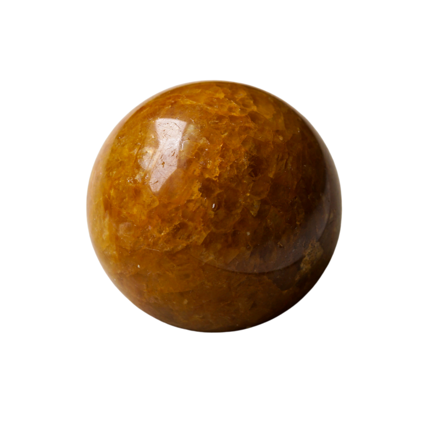 Golden Healer Quartz Sphere