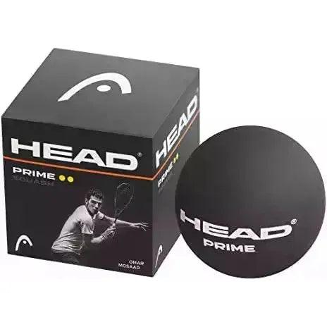 Head Prime Double Yellow Dot Squash Ball