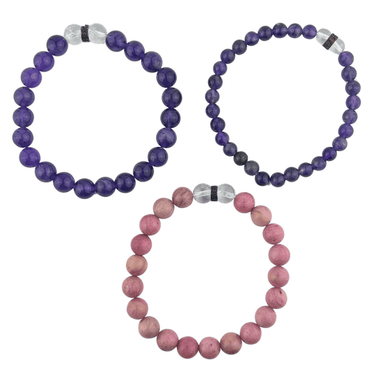 Peace & Love Bracelet Trio #37