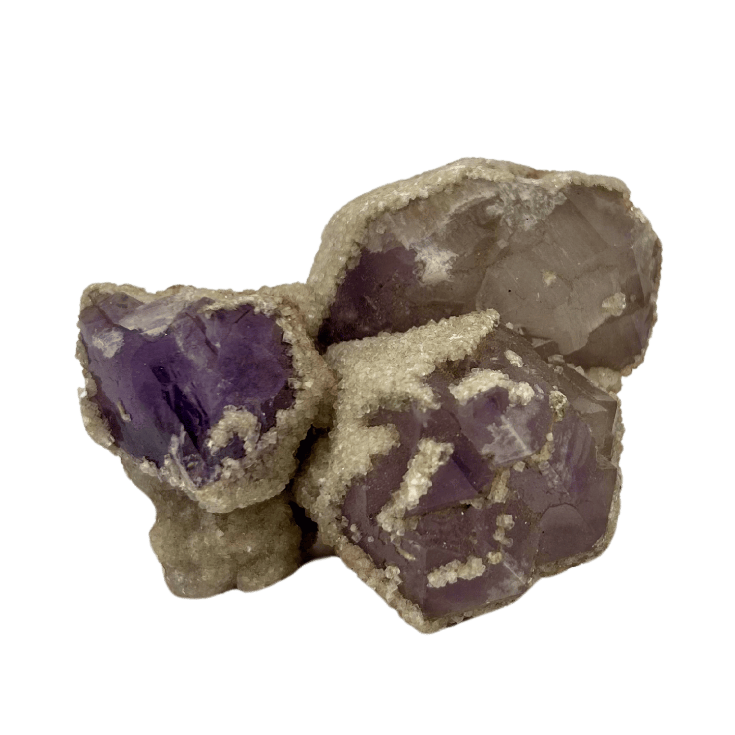 Amethyst Calcite Druzy #5