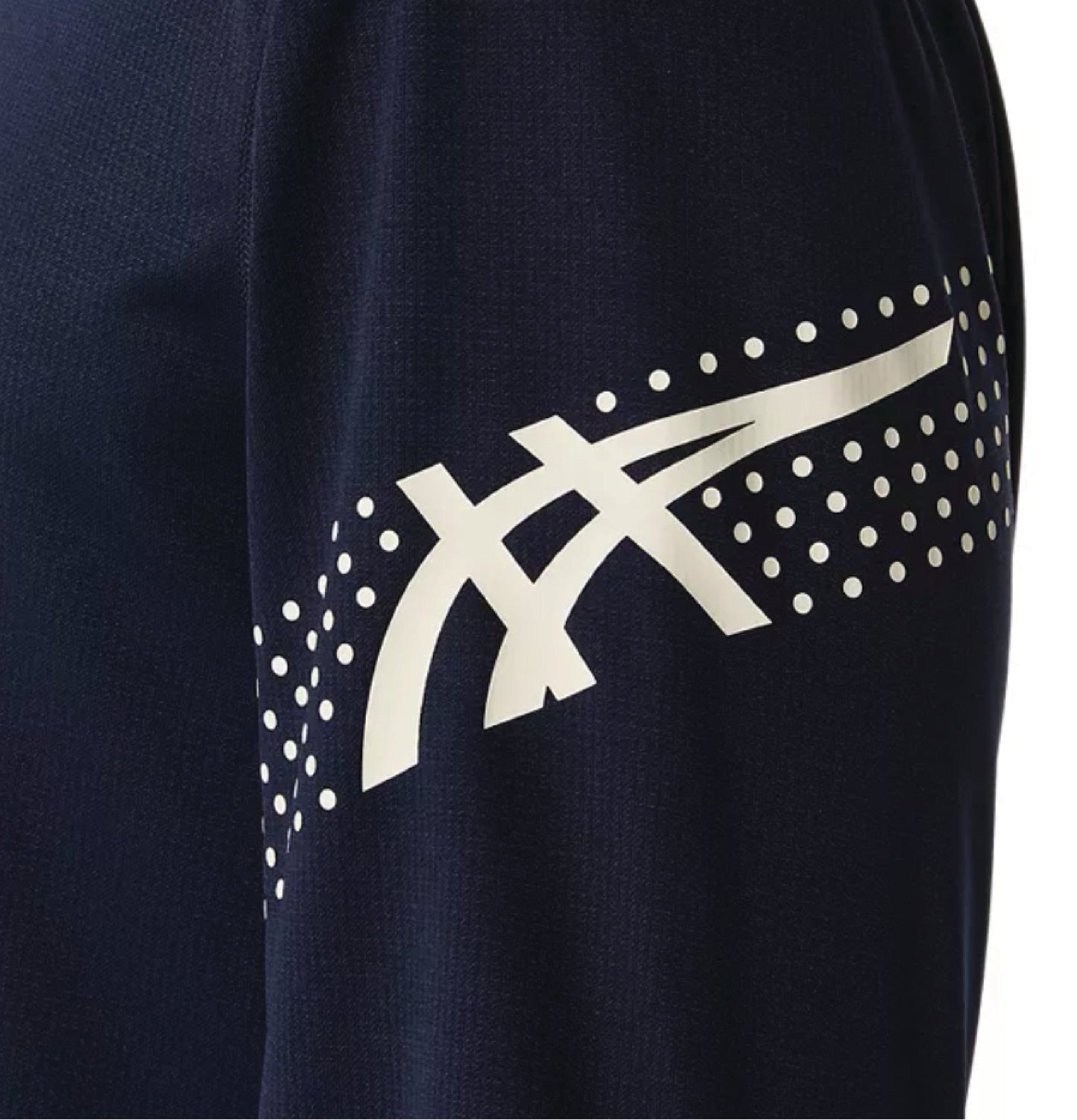 2026 ASICS Los Angeles Marathon - ASICS Men's Icon Long Sleeve 1/2 Zip Midnight (2011D241) (LA26-12)