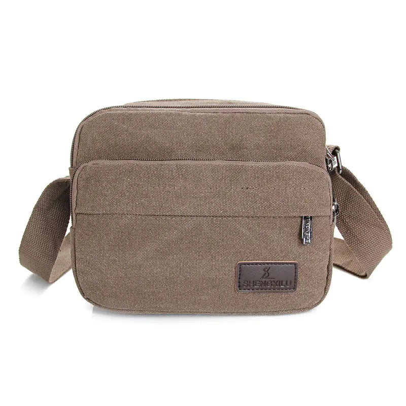 Crossbody Backpack, Sports Canvas Bag for Men