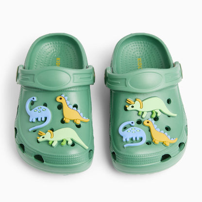 KIDLY by MORI Clogs Shoe - Dinosaur