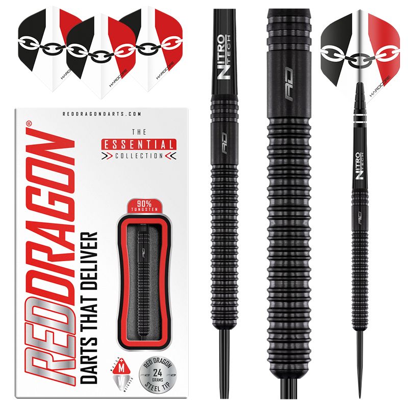RED DRAGON - Jamie Hughes SE Darts - 90% Tungsten - 24g