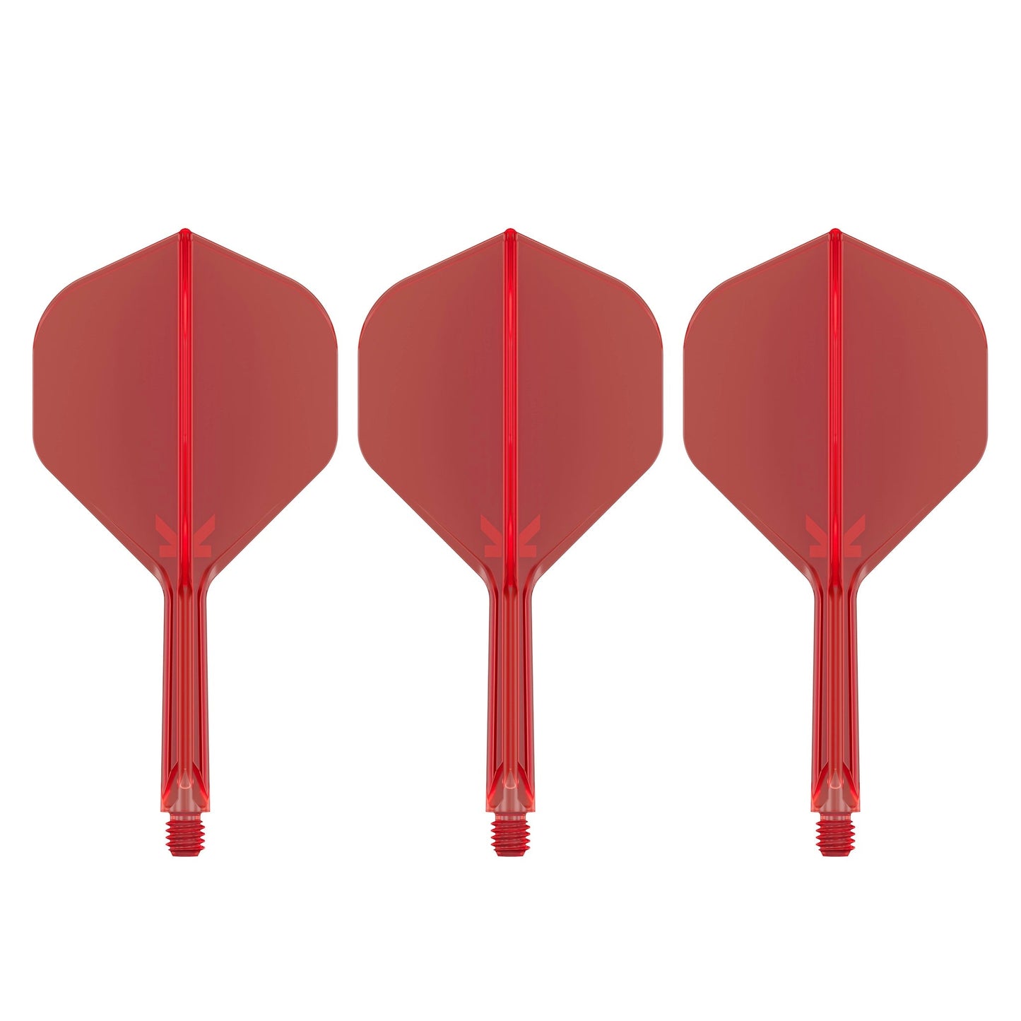TARGET - K-FLEX All-In-One Moulded Flights NO2 Size - RED
