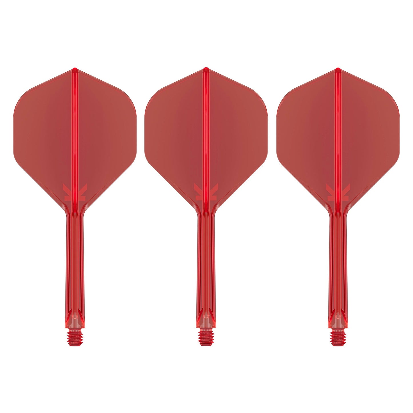 TARGET - K-FLEX All-In-One Moulded Flights NO2 Size - RED