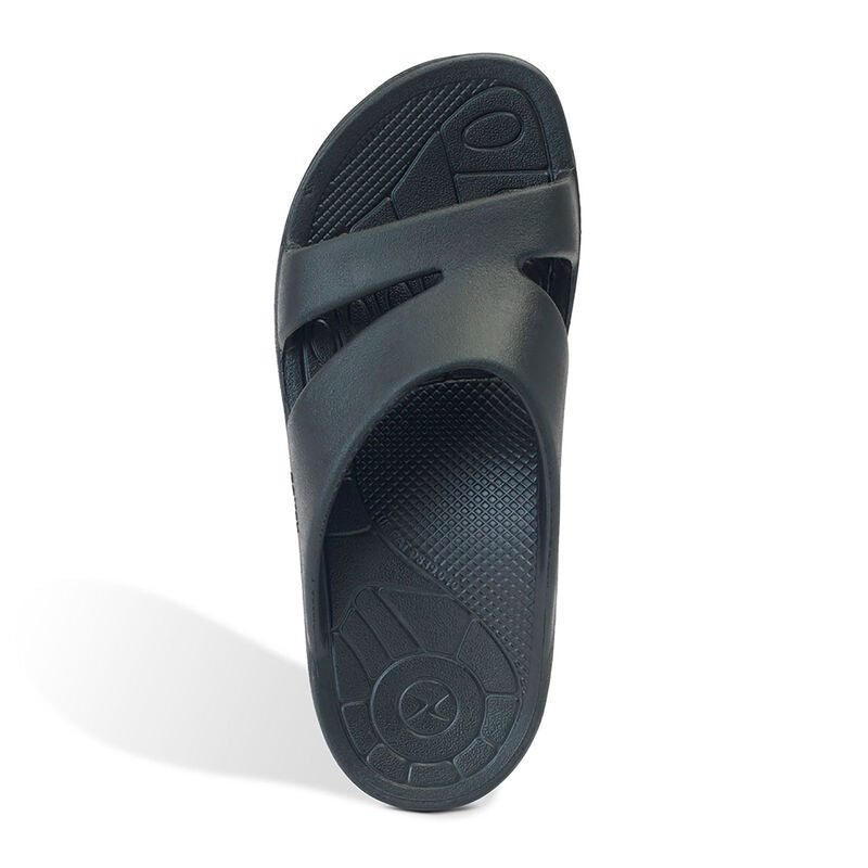 Aetrex Mens Bali Orthotic Slides (L9M)