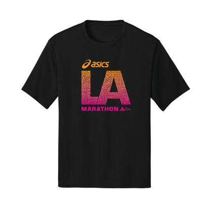 2026 ASICS Los Angeles Marathon - "Run In" Adult Unisex Official Training Tee (LA26-13, LA26-14)