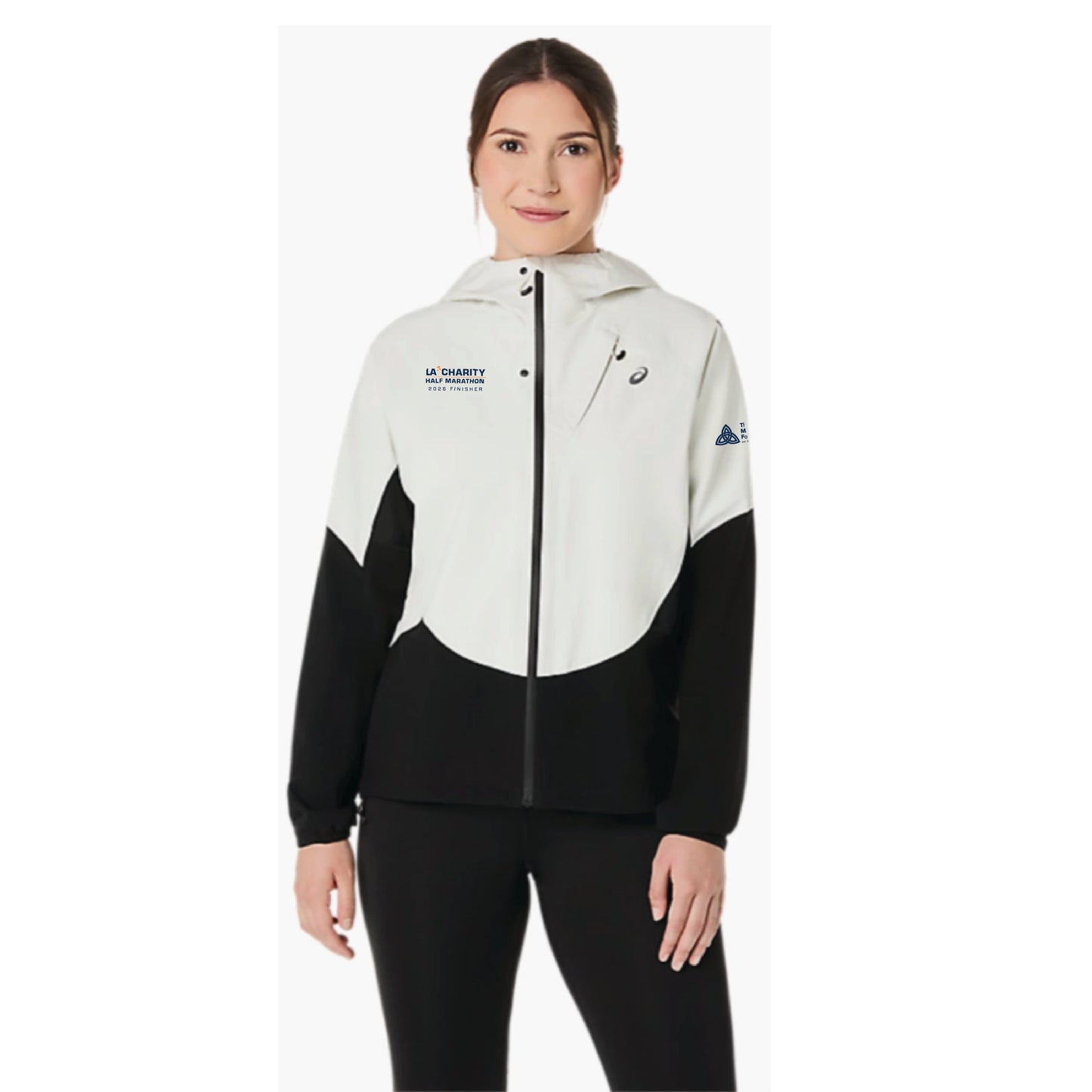 2026 Los Angeles Charity Half Marathon FINISHER - ASICS Women's Metarun Legend Jacket (2012D348.001) (LA26-40)