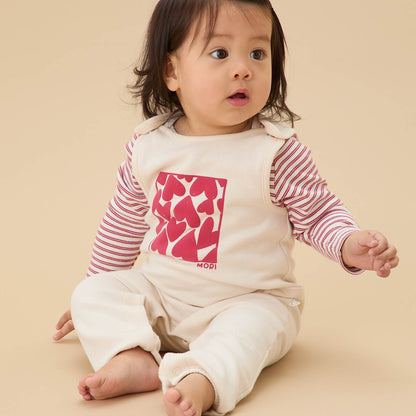 Hearts Dungarees