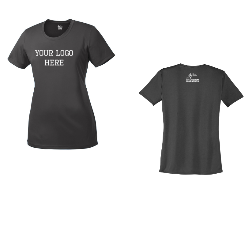 2026 Los Angeles Marathon Partners & Sponsors - "Run In" Women's Performance Tee