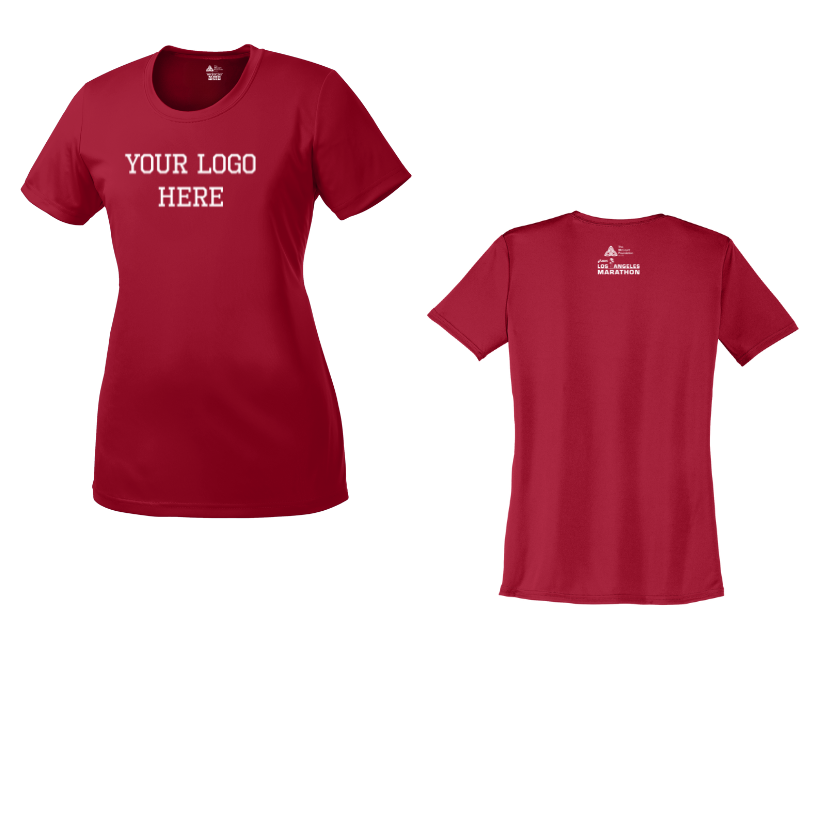 2026 Los Angeles Marathon Partners & Sponsors - "Run In" Women's Performance Tee