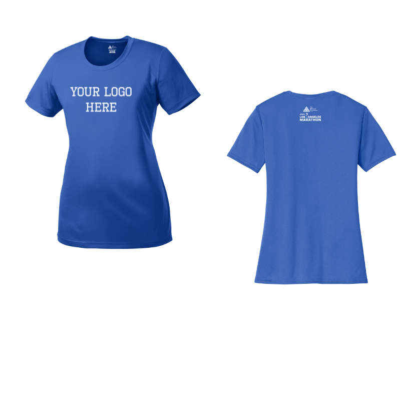 2026 Los Angeles Marathon Partners & Sponsors - "Run In" Women's Performance Tee