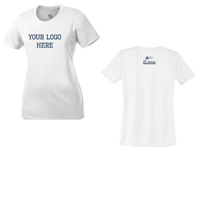 2026 Los Angeles Marathon Partners & Sponsors - "Run In" Women's Performance Tee