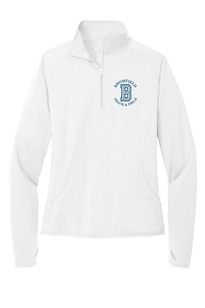 Bromfield Track & Field - Women's 1/2 Zip Pullover (LST850)