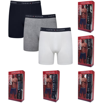 Tommy Hilfiger 3 Pack Cotton Stretch Boxer Briefs