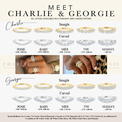 Mama's Charlie Cloud® Band (Curved) 2.87 ctw