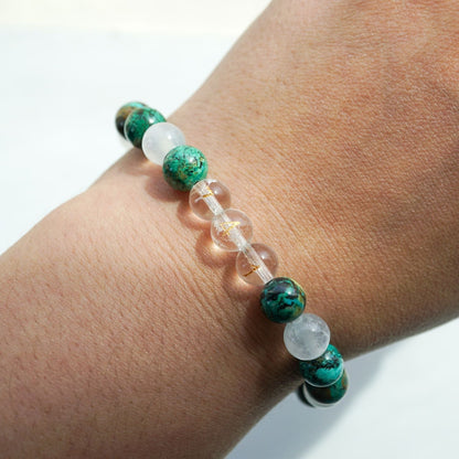 Monoclinic Blueprint Bracelet