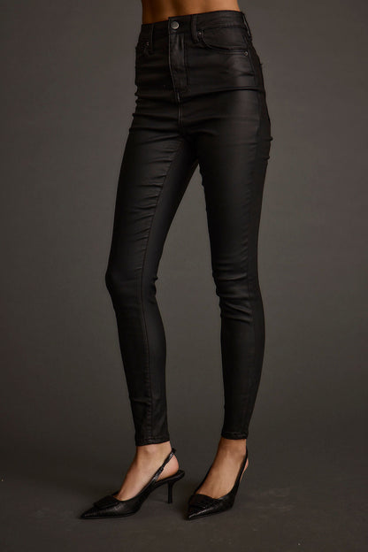 Nixon Black Coated Pants