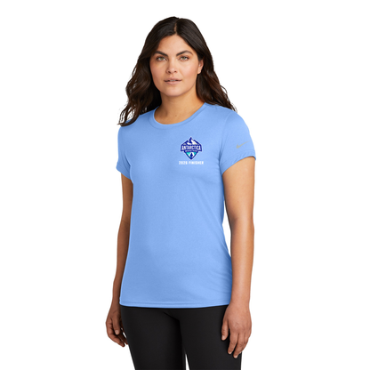 Antartica Marathon Finisher 2026 - Nike Women's Team rLegend Tee Valor Blue (NKDX8734)