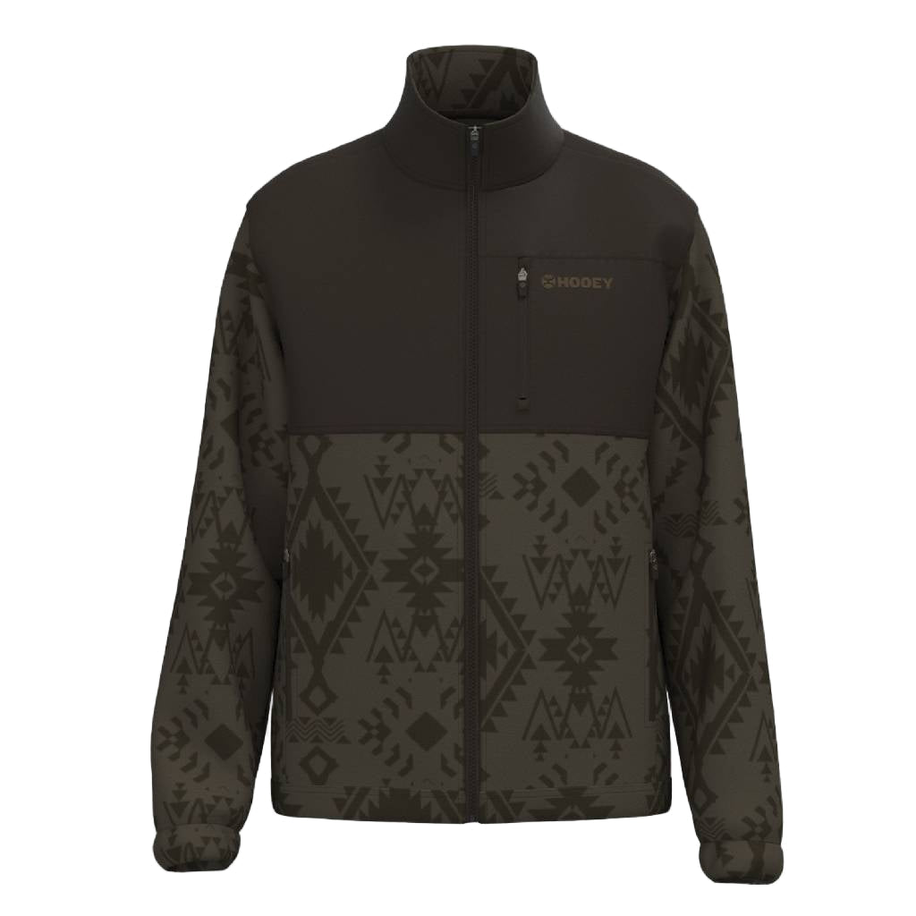 *Hooey Boy's Brown Arapahoe Tech Fleece Jacket - FINAL SALE