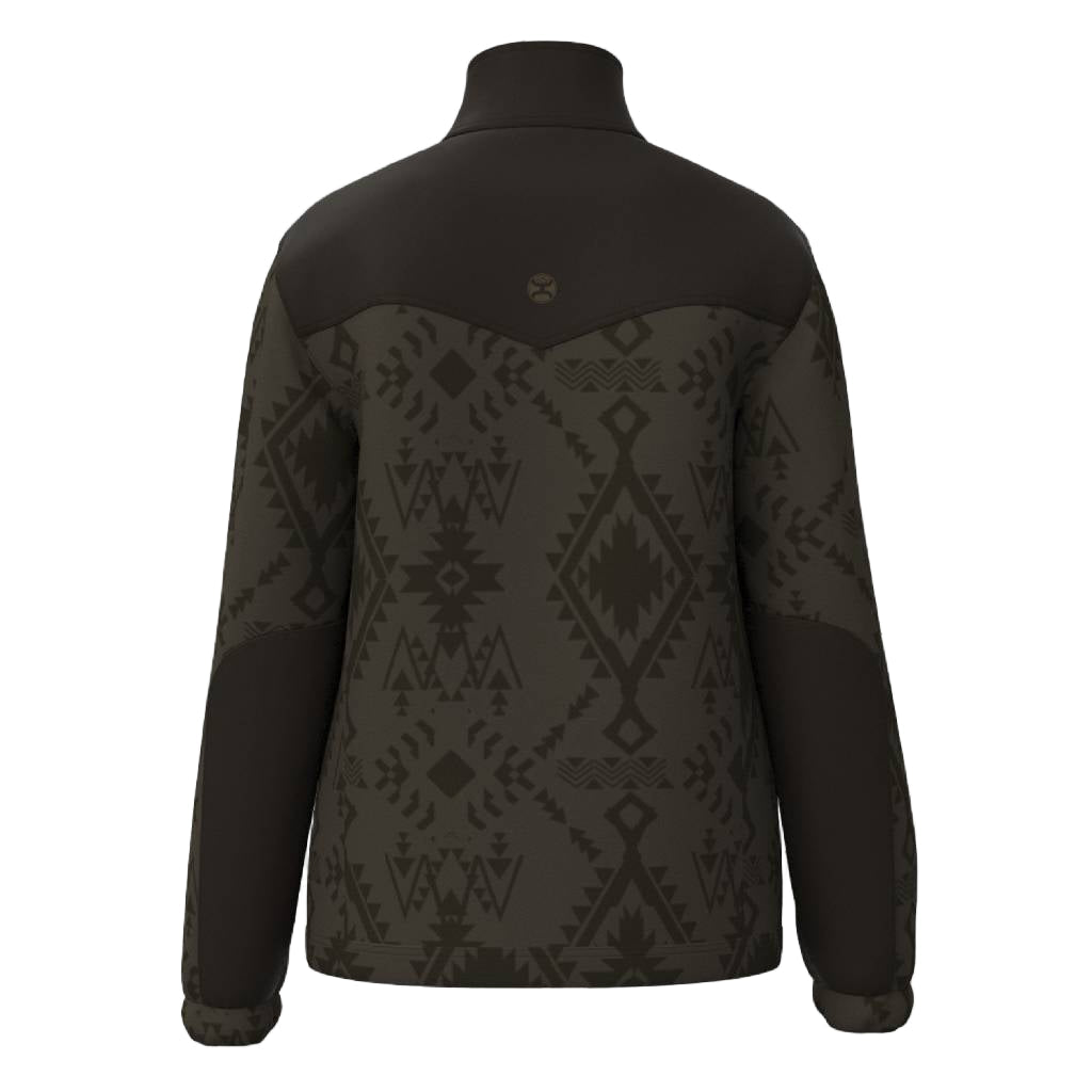 *Hooey Boy's Brown Arapahoe Tech Fleece Jacket - FINAL SALE