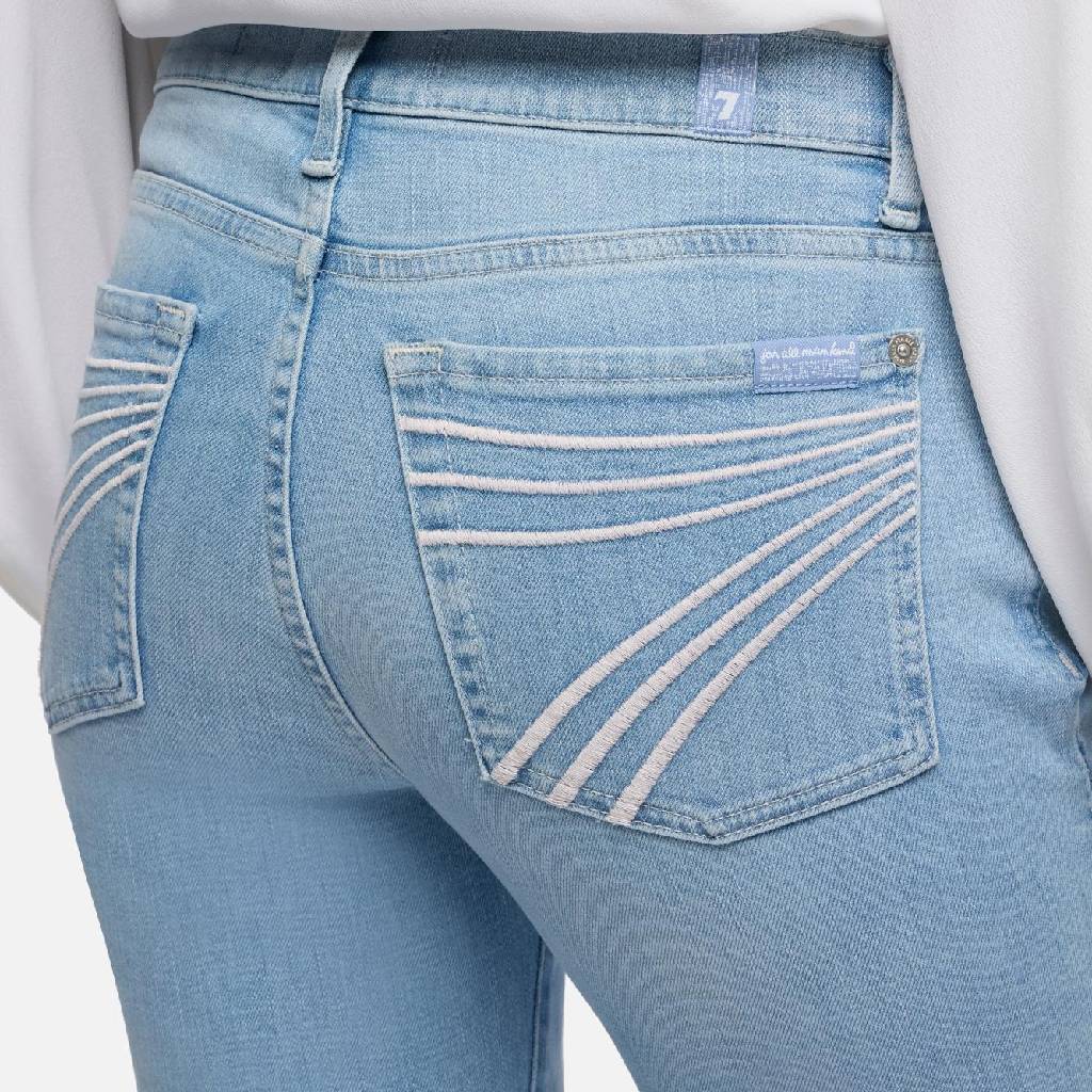7 For All Mankind Dojo Slim Illusion - Indigo Bloom