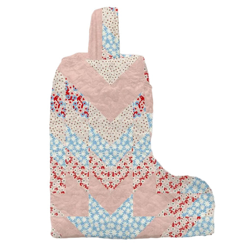 Adeline Patchwork Rose Tall Boot Bag