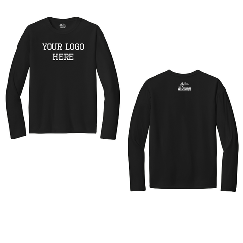 2026 Los Angeles Marathon Partners & Sponsors  - "Run In" Adult Unisex Long Sleeve Performance Tee (PC380LS)