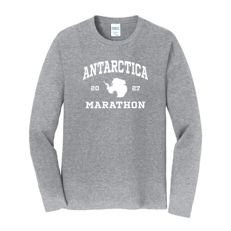 Antarctica Marathon 2027 - Adult Unisex Long Sleeve Tee (PC450LS)