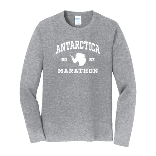 Antarctica Marathon 2027 - Adult Unisex Long Sleeve Tee (PC450LS)
