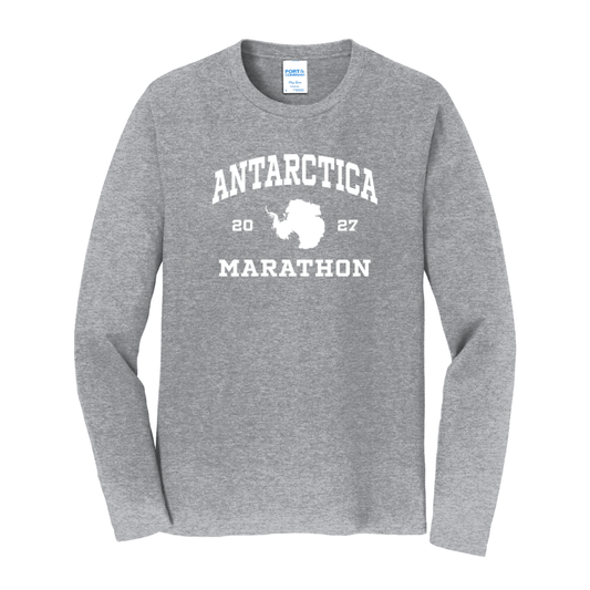 Antarctica Marathon 2027 - Adult Unisex Long Sleeve Tee (PC450LS)