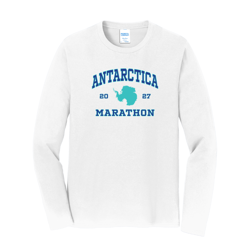 Antarctica Marathon 2027 - Adult Unisex Long Sleeve Tee (PC450LS)